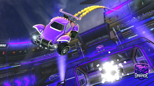 A Rocket League car design from bubba_da_boi