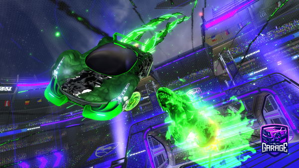 A Rocket League car design from CinoNinjaCat