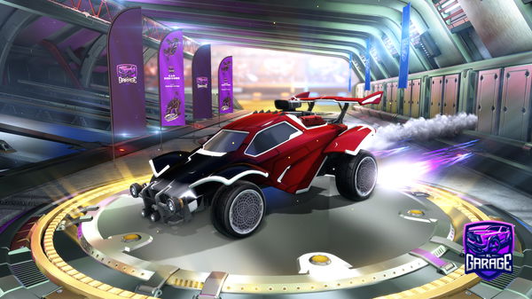 A Rocket League car design from Rkwlq