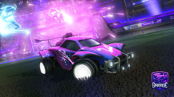 A Rocket League car design from ToxicGaming8807YT