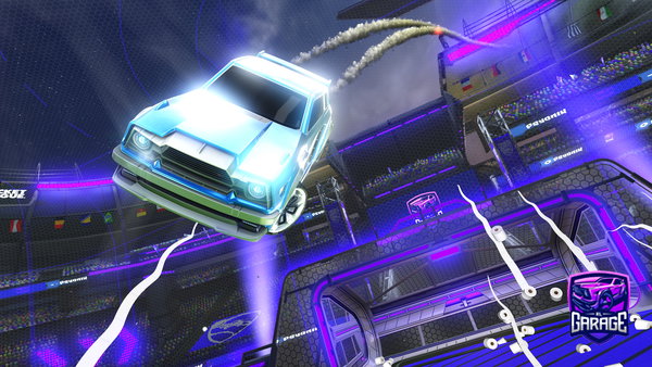 A Rocket League car design from Cheekybro9