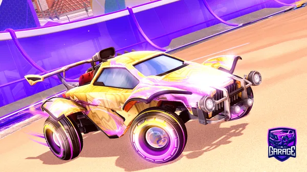 A Rocket League car design from GmFunk