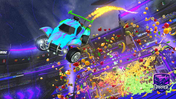 A Rocket League car design from ImPretzel