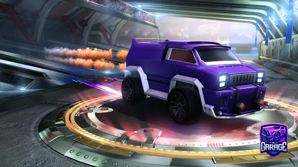 A Rocket League car design from ZeYure41