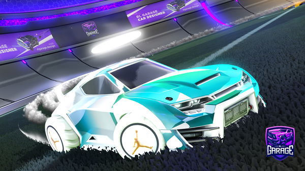 A Rocket League car design from Spintobeans