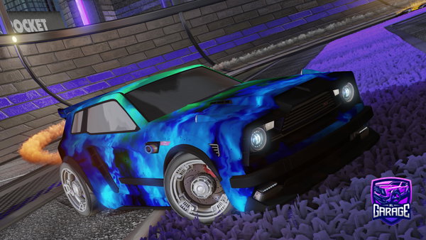 A Rocket League car design from lukeishappy_