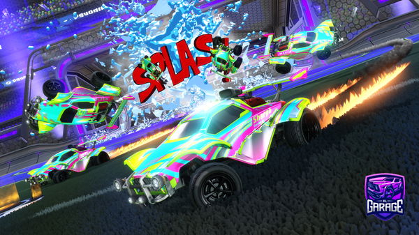 A Rocket League car design from Alf4211