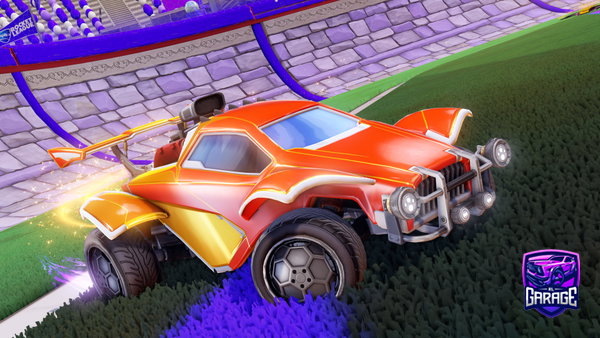 A Rocket League car design from SpacemanEv22