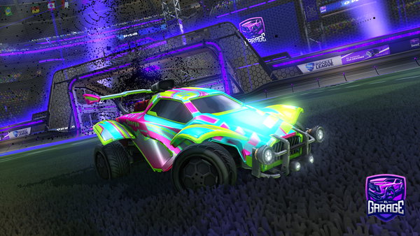 A Rocket League car design from Squty