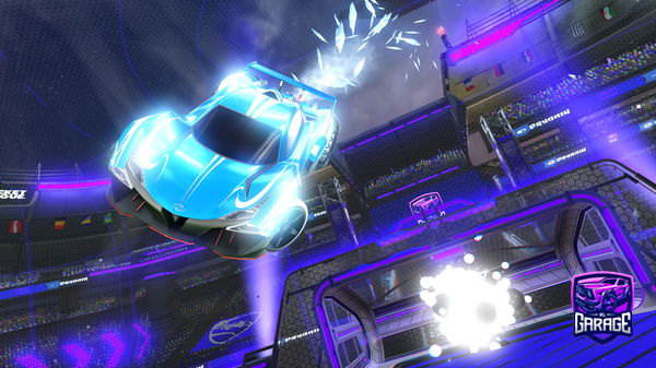 A Rocket League car design from sacredisded