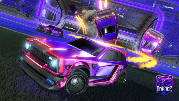 A Rocket League car design from Nateorus