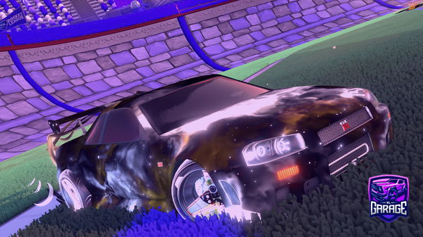 A Rocket League car design from sirboing