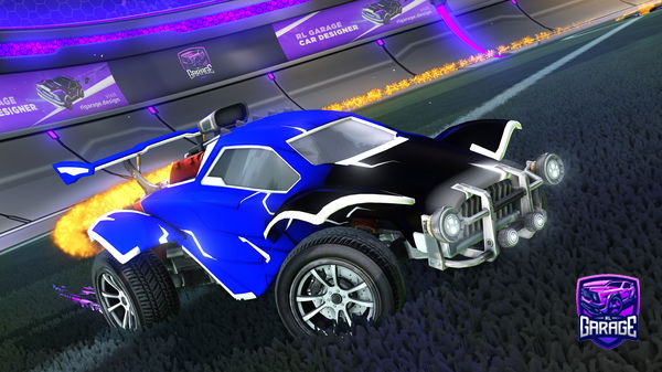 A Rocket League car design from DolnMag