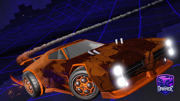 A Rocket League car design from vitrixfrozen56