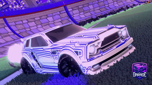 A Rocket League car design from Naputtelia