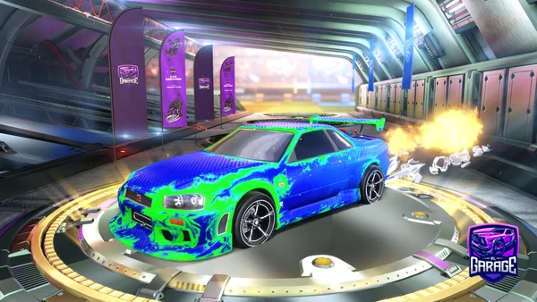A Rocket League car design from Jerome24175