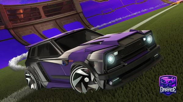 A Rocket League car design from Blick3