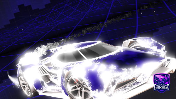A Rocket League car design from OktubreOriginal