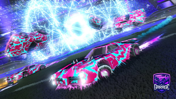 A Rocket League car design from SweatyBaller05