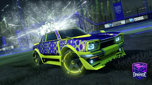 A Rocket League car design from TaillardPrime