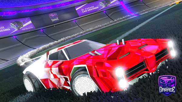 A Rocket League car design from DemonSophie_onYT