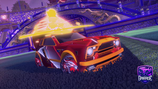 A Rocket League car design from blopthefish