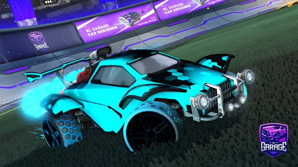 A Rocket League car design from God_XoX