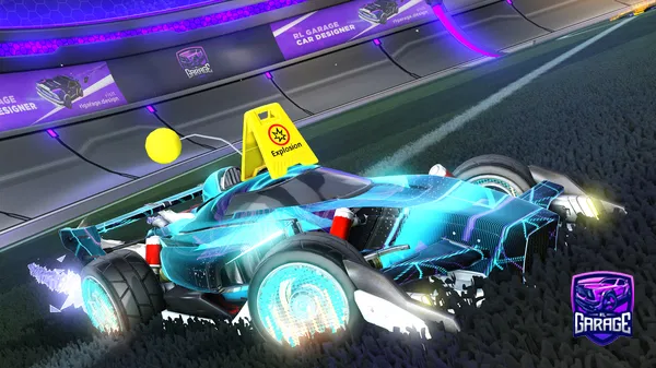 A Rocket League car design from Kohaku00