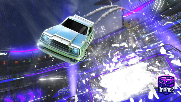 A Rocket League car design from Ilqfy