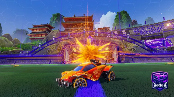 A Rocket League car design from JDGG77