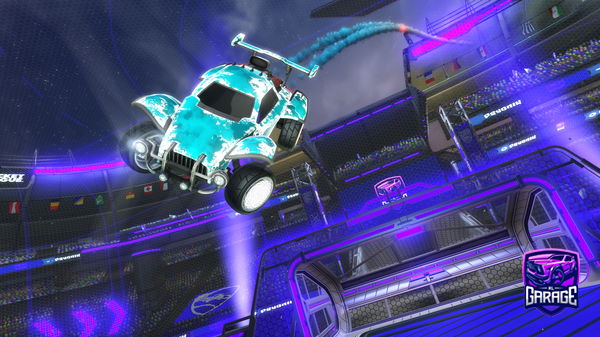 A Rocket League car design from EIite13