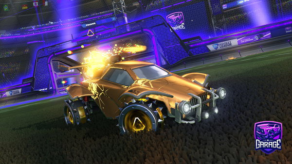 A Rocket League car design from kingslayerpg