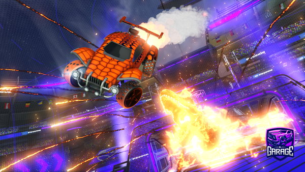 A Rocket League car design from wasabigguy