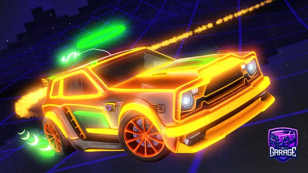 A Rocket League car design from crazyowin1