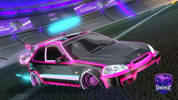 A Rocket League car design from RIZKID3Yt