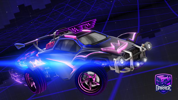 A Rocket League car design from ItsGiuze