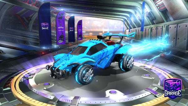 A Rocket League car design from Nykkur