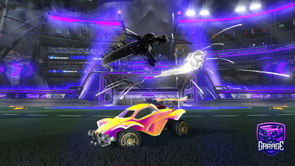 A Rocket League car design from HollyRL