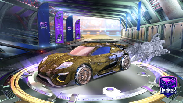A Rocket League car design from mymymilo