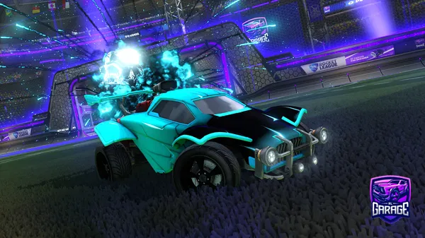 A Rocket League car design from ExoT_