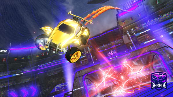 A Rocket League car design from Ashley_