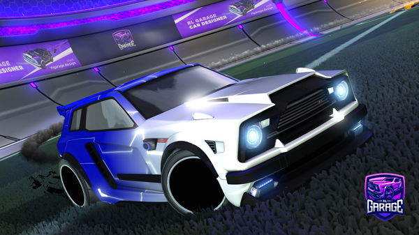 A Rocket League car design from D3em0n1