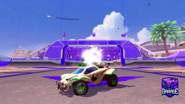 A Rocket League car design from Clixiqui