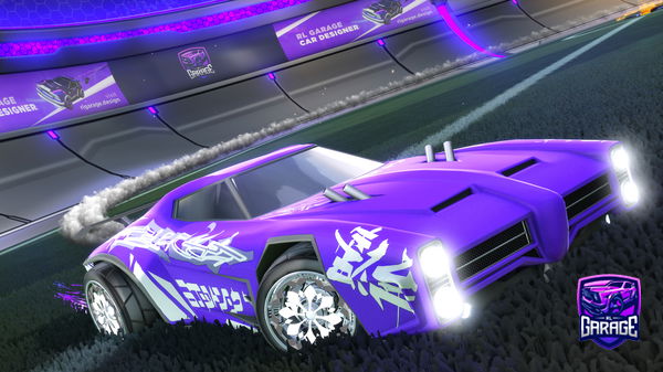 A Rocket League car design from DaXyO720