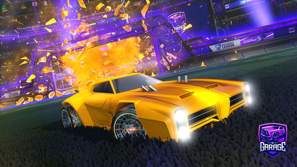 A Rocket League car design from Minz_KatzenPromi