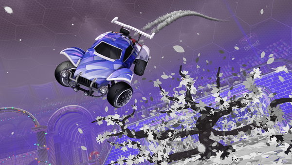 A Rocket League car design from FEARJAMIEyt