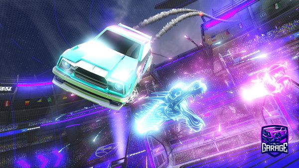 A Rocket League car design from Chocobruh56