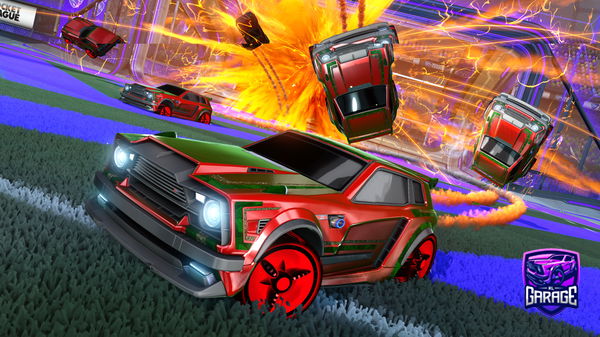 A Rocket League car design from CrY_x