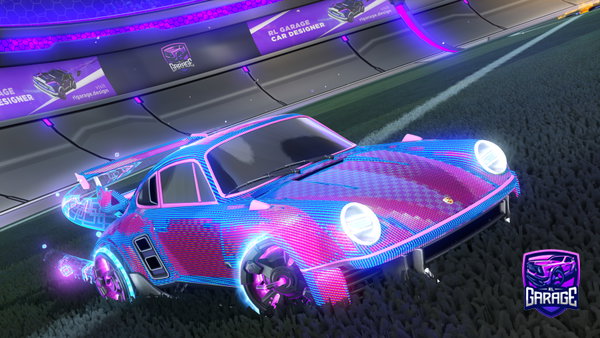 A Rocket League car design from chewy-_-fortress