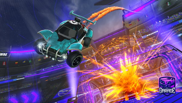 A Rocket League car design from jMaker